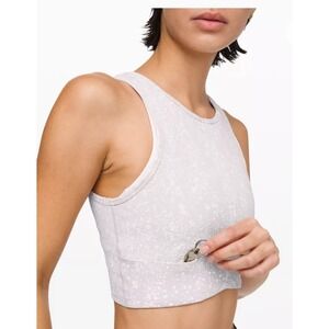 Lululemon Energetic Edge Sports Bra 360 Reflectivity Sz 4 Running Athletic